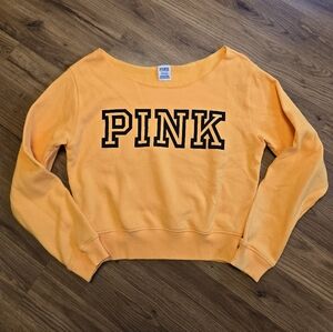 PINK Crop Sweatshirt